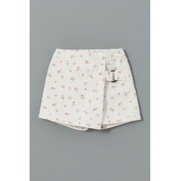 Fusta-pantalon cu model
