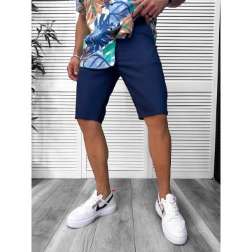 Pantaloni scurti casual  bleumarin 13058 O4-2.3