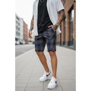 Pantaloni scurti casual  cu imprimeu  13111 15-4.1