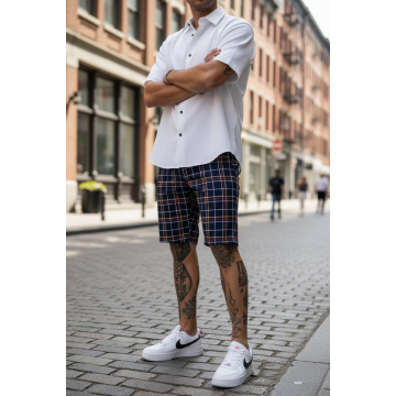 Pantaloni scurti casual  cu imprimeu  13113 20-3.3