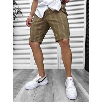 Pantaloni scurti casual  cu imprimeu  13128  D12-1