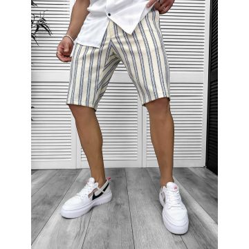 Pantaloni scurti casual  cu imprimeu  13129  D6-2.2