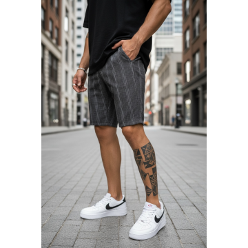 Pantaloni scurti casual  cu imprimeu  13145  O2-6.3