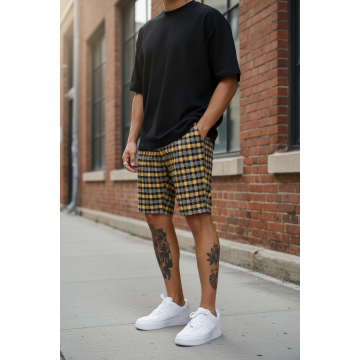 Pantaloni scurti casual  cu imprimeu  13146 14-3.3