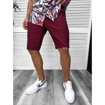 Pantaloni scurti casual  grena 13057 D3-2.2