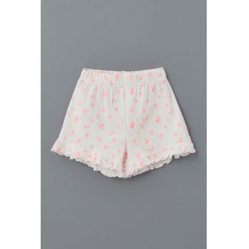 Pantaloni scurti cu imprimeu floral