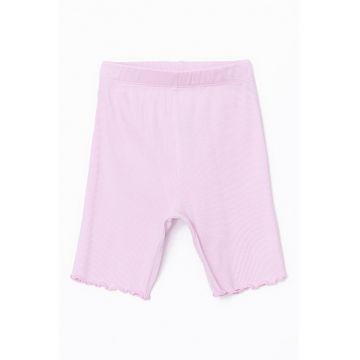 Pantaloni scurti cu terminatii valurite