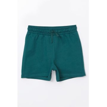 Pantaloni scurti din amestec de bumbac - cu snur