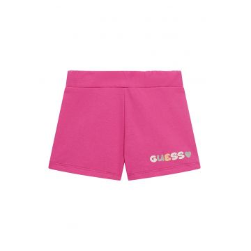 Pantaloni scurti din bumbac cu logo