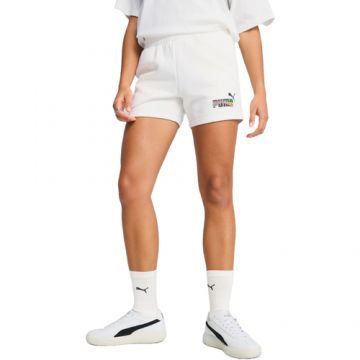 Pantaloni scurti femei Puma Love United Mid-rise Shorts 4 68500302