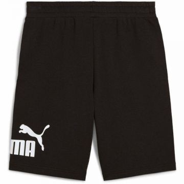 Pantaloni scurti unisex Puma Ess Big No. 1 Logo Shorts 10 68259601, M, Negru