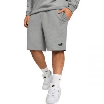 Pantaloni scurti unisex Puma Ess No. 1 Logo Shorts 10 68259403, L, Gri