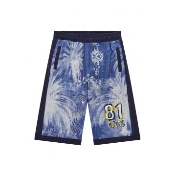 Bermude cu imprimeu tropical