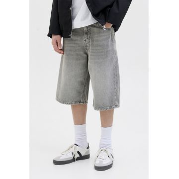 Bermude din denim cu croiala relaxed-fit