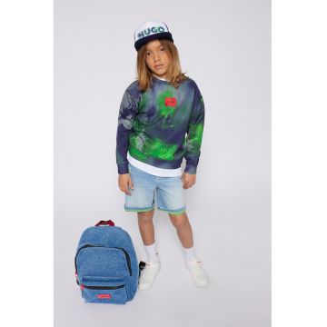 Bermude din denim cu talie medie