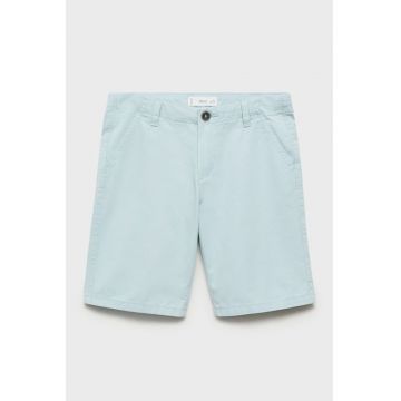 Bermude slim-fit din bumbac
