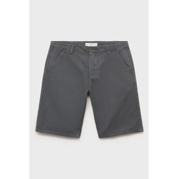 Bermude slim-fit din bumbac