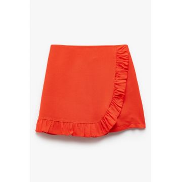 Fusta-pantalon cu model petrecut