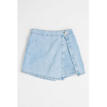 Fusta-pantalon de denim