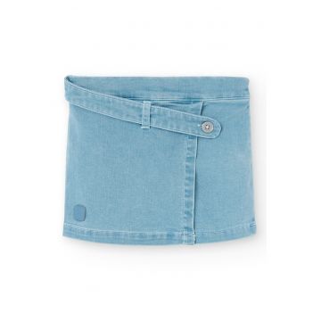 Fusta-pantalon de denim