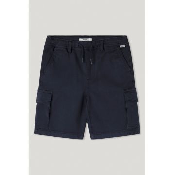 Pantaloni scurti cargo cu snur