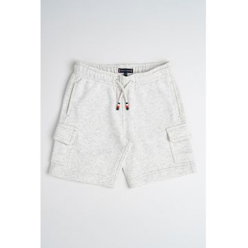 Pantaloni scurti cargo cu snur