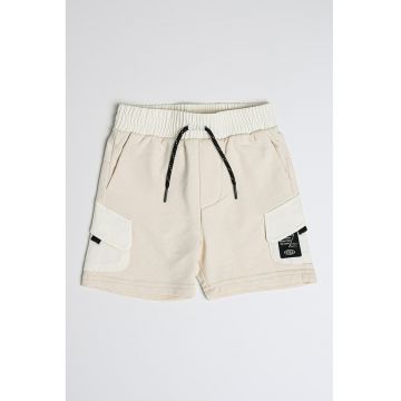 Pantaloni scurti cargo cu snur