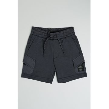 Pantaloni scurti cargo cu snur
