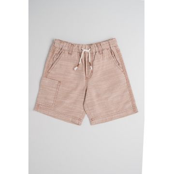 Pantaloni scurti cargo cu snur