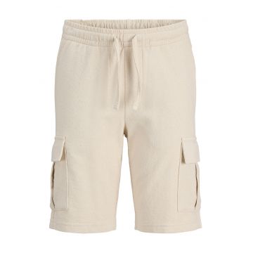 Pantaloni scurti cargo cu snur