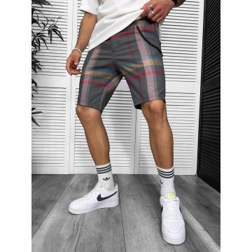 Pantaloni scurti casual carouri 13327  D4-3.3