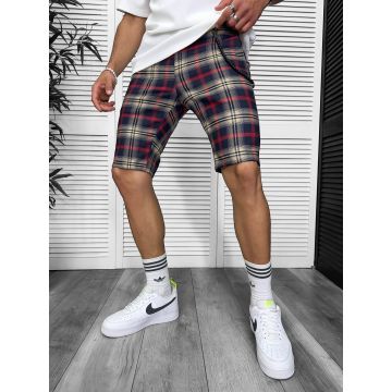 Pantaloni scurti casual carouri 13329  D4-1.3