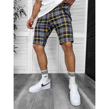 Pantaloni scurti casual carouri 13330  D6-2.1