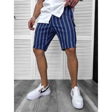 Pantaloni scurti casual cu dungi 13147  O2-6.3