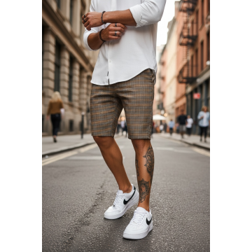 Pantaloni scurti casual  cu imprimeu  13164 N2