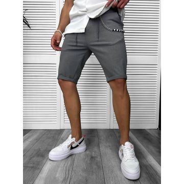 Pantaloni scurti casual  gri 13168   D4-2.4