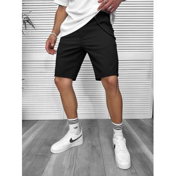 Pantaloni scurti casual  negri  13058  O4-3.2