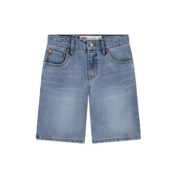 Pantaloni scurti cu gaici pentru curea