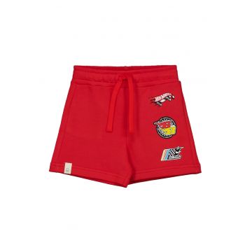 Pantaloni scurti cu imprimeu discret