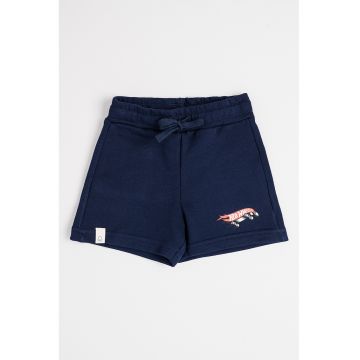 Pantaloni scurti cu imprimeu discret