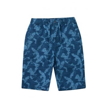 Pantaloni scurti cu model abstract