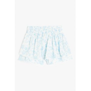 Pantaloni scurti cu model floral