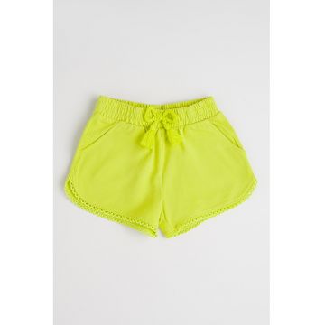 Pantaloni scurti cu snur si canafi
