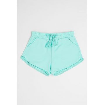 Pantaloni scurti cu snur si canafi