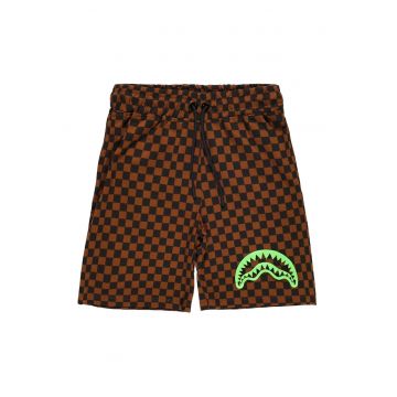 Pantaloni scurti cu snur si model