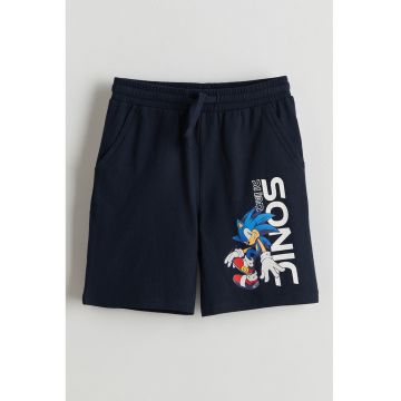 Pantaloni scurti cu snur Sonic the Hedgehog