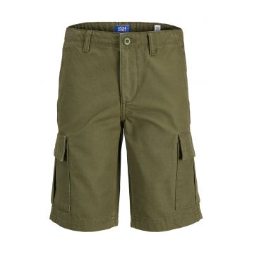 Pantaloni scurti de bumbac cu buzunare