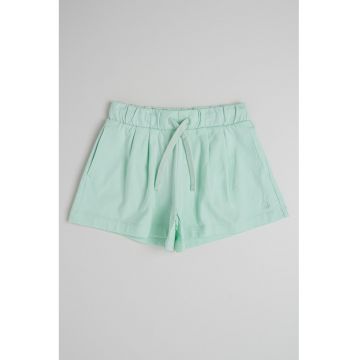 Pantaloni scurti de bumbac cu snur