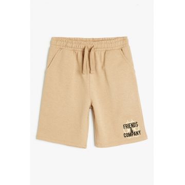 Pantaloni scurti din amestec de bumbac