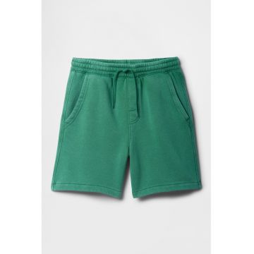 Pantaloni scurti din amestec de bumbac cu buzunare laterale